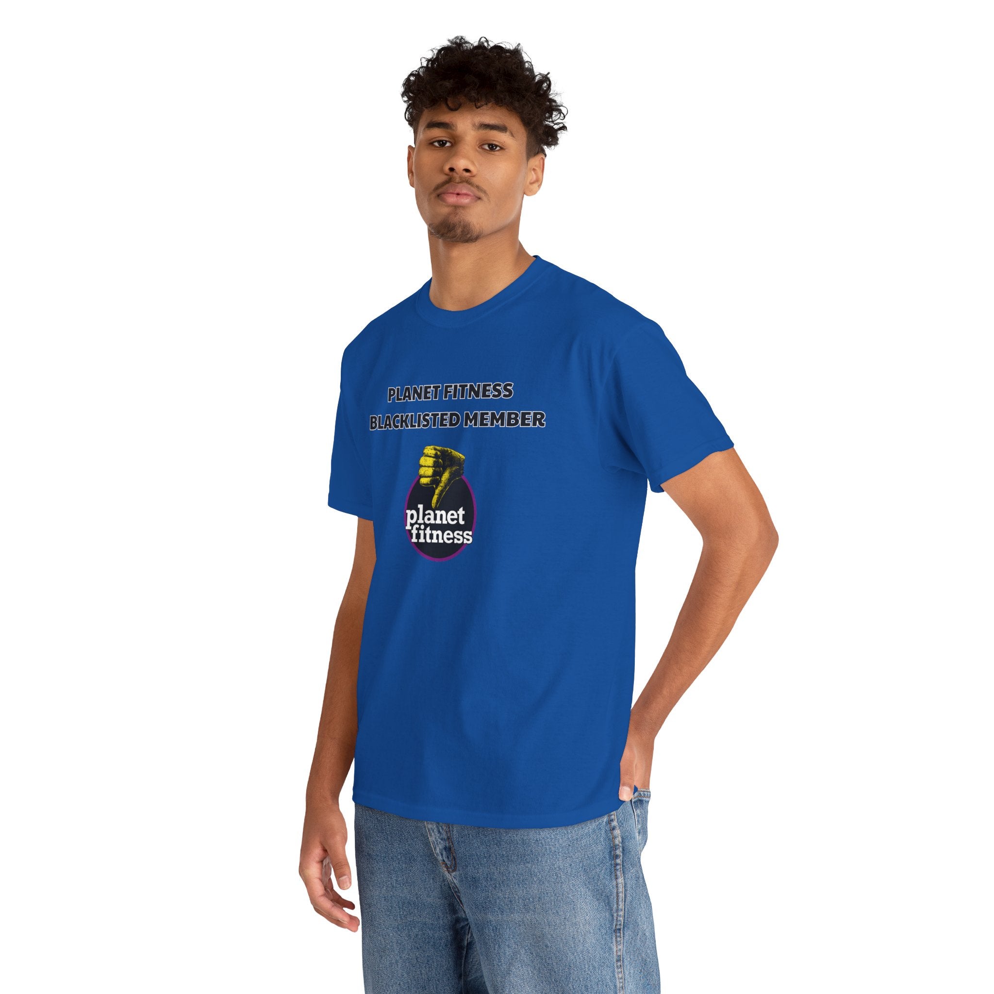Planet Fitness "Blacklisted Member" T-Shirt — Funny Gym Parody Tee